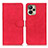 Leather Case Stands Flip Cover Holder K03Z for Realme 9i 5G Red