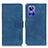 Leather Case Stands Flip Cover Holder K03Z for Realme GT Neo3 5G Blue