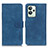 Leather Case Stands Flip Cover Holder K03Z for Realme GT2 Pro 5G Blue