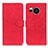 Leather Case Stands Flip Cover Holder K03Z for Sharp Aquos Sense7 Plus Red