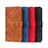 Leather Case Stands Flip Cover Holder K03Z for Sharp Aquos wish3