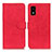 Leather Case Stands Flip Cover Holder K03Z for Sharp Aquos wish3 Red