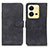 Leather Case Stands Flip Cover Holder K03Z for Vivo V25 5G Black