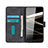 Leather Case Stands Flip Cover Holder K03Z for Vivo V25 Pro 5G