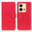 Leather Case Stands Flip Cover Holder K03Z for Vivo V25e Red