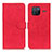 Leather Case Stands Flip Cover Holder K03Z for Vivo X80 5G Red