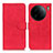 Leather Case Stands Flip Cover Holder K03Z for Vivo X90 Pro 5G Red