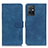 Leather Case Stands Flip Cover Holder K03Z for Vivo Y33e 5G