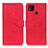 Leather Case Stands Flip Cover Holder K03Z for Xiaomi POCO C31 Red