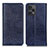 Leather Case Stands Flip Cover Holder K03Z for Xiaomi Poco F5 5G Blue