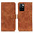 Leather Case Stands Flip Cover Holder K03Z for Xiaomi Redmi 10 (2022)