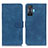 Leather Case Stands Flip Cover Holder K03Z for Xiaomi Redmi K50 Gaming 5G Blue