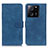 Leather Case Stands Flip Cover Holder K03Z for Xiaomi Redmi K60 Ultra 5G Blue