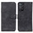 Leather Case Stands Flip Cover Holder K03Z for Xiaomi Redmi Note 11 Pro 5G Black