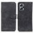 Leather Case Stands Flip Cover Holder K03Z for Xiaomi Redmi Note 12T Pro 5G Black