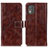 Leather Case Stands Flip Cover Holder K04Z for Nokia C02