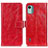 Leather Case Stands Flip Cover Holder K04Z for Nokia C12 Plus Red