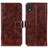 Leather Case Stands Flip Cover Holder K04Z for Nokia C2 2nd Edition