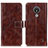 Leather Case Stands Flip Cover Holder K04Z for Nokia C21