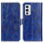 Leather Case Stands Flip Cover Holder K04Z for OnePlus 9RT 5G Blue