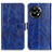 Leather Case Stands Flip Cover Holder K04Z for OnePlus Ace 2 5G Blue