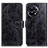 Leather Case Stands Flip Cover Holder K04Z for OnePlus Ace 2 Pro 5G Black