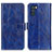 Leather Case Stands Flip Cover Holder K04Z for Oppo K9 Pro 5G Blue