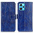 Leather Case Stands Flip Cover Holder K04Z for Realme 9 Pro+ Plus 5G Blue