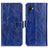 Leather Case Stands Flip Cover Holder K04Z for Samsung Galaxy XCover 6 Pro 5G Blue