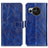 Leather Case Stands Flip Cover Holder K04Z for Sharp Aquos R8 Blue