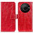 Leather Case Stands Flip Cover Holder K04Z for Sharp Aquos R8 Pro Red