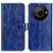 Leather Case Stands Flip Cover Holder K04Z for Sharp Aquos R8s Pro Blue