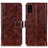 Leather Case Stands Flip Cover Holder K04Z for Sharp Aquos wish