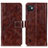 Leather Case Stands Flip Cover Holder K04Z for Wiko Y82