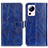 Leather Case Stands Flip Cover Holder K04Z for Xiaomi Civi 2 5G Blue