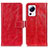 Leather Case Stands Flip Cover Holder K04Z for Xiaomi Civi 2 5G Red