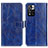 Leather Case Stands Flip Cover Holder K04Z for Xiaomi Mi 11i 5G (2022) Blue