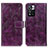 Leather Case Stands Flip Cover Holder K04Z for Xiaomi Mi 11i 5G (2022) Purple