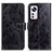 Leather Case Stands Flip Cover Holder K04Z for Xiaomi Mi 12 5G Black