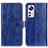 Leather Case Stands Flip Cover Holder K04Z for Xiaomi Mi 12 5G Blue