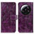 Leather Case Stands Flip Cover Holder K04Z for Xiaomi Mi 13 Ultra 5G Purple