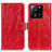 Leather Case Stands Flip Cover Holder K04Z for Xiaomi Mi 13T 5G Red