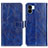 Leather Case Stands Flip Cover Holder K04Z for Xiaomi Poco C51 Blue