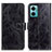 Leather Case Stands Flip Cover Holder K04Z for Xiaomi Redmi 11 Prime 5G Black