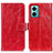 Leather Case Stands Flip Cover Holder K04Z for Xiaomi Redmi 11 Prime 5G Red