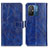 Leather Case Stands Flip Cover Holder K04Z for Xiaomi Redmi 11A 4G Blue