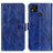 Leather Case Stands Flip Cover Holder K04Z for Xiaomi Redmi 9 Activ Blue