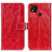 Leather Case Stands Flip Cover Holder K04Z for Xiaomi Redmi 9 Activ Red