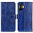 Leather Case Stands Flip Cover Holder K04Z for Xiaomi Redmi K50 Gaming AMG F1 5G Blue