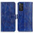 Leather Case Stands Flip Cover Holder K04Z for Xiaomi Redmi Note 11 4G (2022) Blue